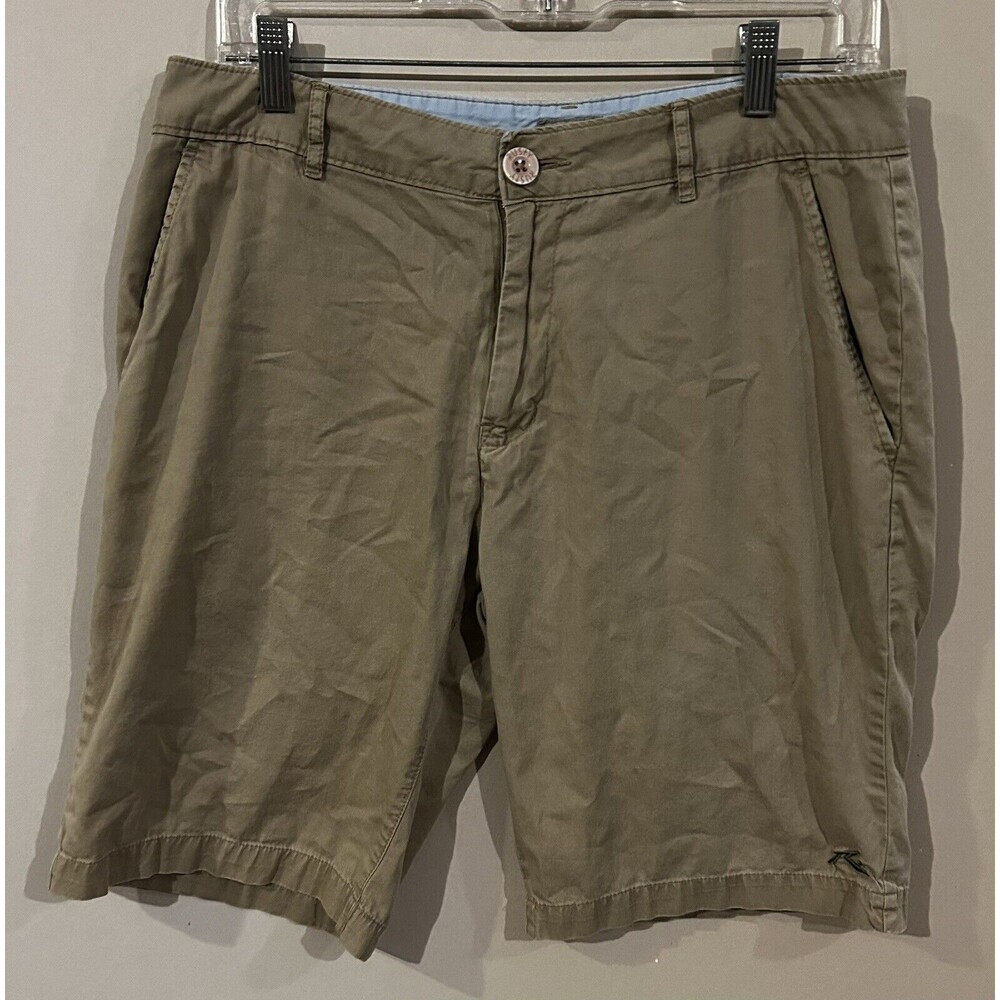 Rusty Shorts Size 32 Khaki Vintage 90s